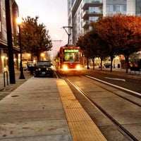 Photo taken at Portland Streetcar - NW 11th &amp;amp; Marshall by Cory J. on 10/18/2012