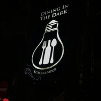 Photo taken at Dining In The Dark KL by Marianne T. on 4/28/2018