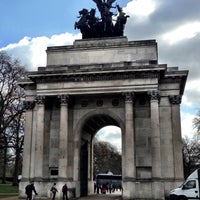 Photo taken at Wellington Arch by Rob D. on 4/30/2013
