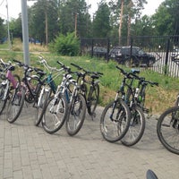Photo taken at Прокат велосипедов by Олеся Б. on 7/9/2013