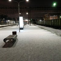 Photo taken at Ж/Д станция Варшавская by Алексей Г. on 2/14/2021