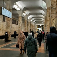 Photo taken at metro Avtozavodskaya by Алексей Г. on 1/20/2021