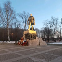 Photo taken at Памятник воинам-интернационалистам by Алексей Г. on 3/27/2021