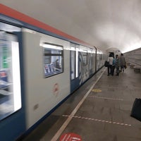 Photo taken at metro Prospekt Mira, line 6 by Алексей Г. on 10/7/2020