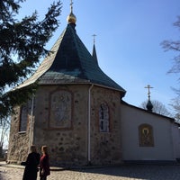 Photo taken at Juditten Church by Kirill Y. on 3/30/2014
