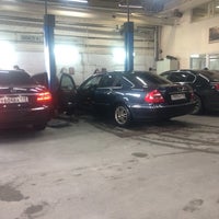 Photo taken at СТО Mercedes-Benz by Maximus on 2/28/2017