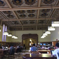 Photo taken at Doheny Memorial Library (DML) by Philip T. on 2/3/2016