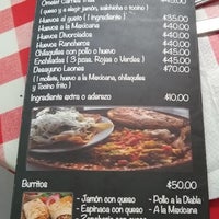 Photo taken at La Casa de los Leones (comida casera) by Laura O. on 5/11/2018