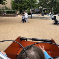 Photo taken at Spielplatz im Weinbergspark by Connor M. on 7/7/2019