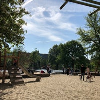 Photo taken at Spielplatz im Weinbergspark by Connor M. on 4/28/2018
