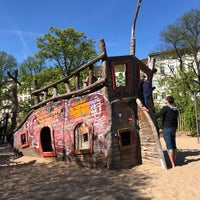 Photo taken at Spielplatz Helmholtzplatz by Connor M. on 4/21/2019