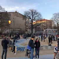 Photo taken at Spielplatz im Weinbergspark by Connor M. on 2/17/2019