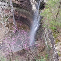 Bridal Veil Falls Scenic Lookout In Heber Springs