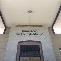 Photo taken at Universidad Carlos III de Madrid - Campus de Puerta de Toledo by Andrés Leonardo M. on 6/26/2019