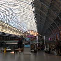 Photo taken at London St Pancras International Railway Station (STP) by taichi m. on 4/10/2019