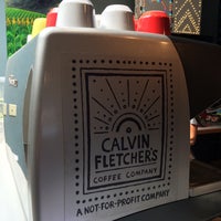 Photo taken at Calvin Fletcher&amp;#39;s Coffee Company by David G. on 9/4/2015