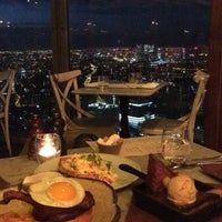 Photo taken at Duck &amp;amp; Waffle by S A R A on 8/2/2016