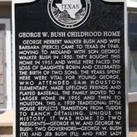 Photo taken at Geoge W Bush Childhood Home by Ricky S. on 5/26/2018