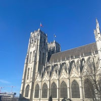 Photo taken at Cathedral of St. Michael and St. Gudula by Cansu Ü. on 3/4/2024
