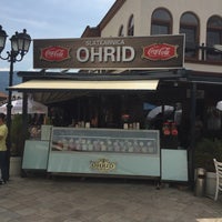 Photo taken at Slatkarnica &amp;quot;Ohrid&amp;quot; by Raıf B. on 6/18/2021