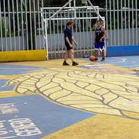 Photo taken at Cancha de fut-basquet de La Salle by A1ekx on 7/9/2021