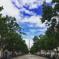 Photo taken at Avenue de Saxe by Angelina V. on 5/13/2017