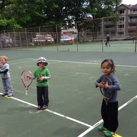 Photo taken at Magnolia Park Tennis Courts by Alow K. on 5/23/2014
