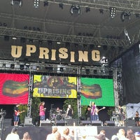 Photo taken at Uprising festival 2013 by Miloš G. on 8/25/2013