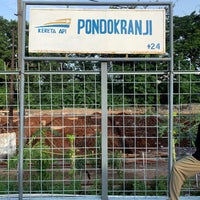 Photo taken at Stasiun Pondok Ranji by Juan S. on 12/18/2020