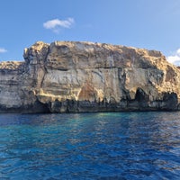 Photo taken at Collapsed Azure Window by Gabriel O. on 10/12/2023