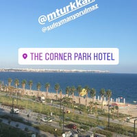Photo taken at The Corner Park Hotel by SABRİ K. on 10/2/2018