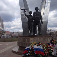 Photo taken at Памятник «Воронеж — родина ВДВ» by Smirnowa_oz on 4/4/2016