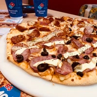 Photo taken at Domino&amp;#39;s Pizza by Junnior K. on 5/8/2018