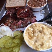 Photo taken at Augie&amp;#39;s Alamo City BBQ Steakhouse by Lois R. on 11/30/2019