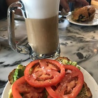 Photo taken at Pacific Coffee Roasting Company by Vicky W. on 6/17/2018