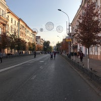 Photo taken at Скульптура «Собачкина столица» by Алексей С. on 10/21/2017