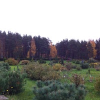 Photo taken at Botanical Garden of Petrozavodsk State University by Анастасия С. on 10/1/2016