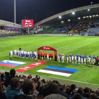 Photo taken at Stadion Ljudski Vrt by Vrti V. on 9/8/2015