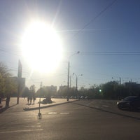 Photo taken at Площадь Защитников Отечества by Varvara L. on 4/26/2017