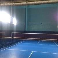 Photo taken at Palarom Badminton Court by Scot M. on 7/5/2016