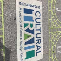 Photo taken at Cultural Trail - Downtown Indianapolis by Susan K. on 8/10/2018