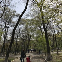 Photo taken at Покровский парк by Hyungkyu R. on 5/5/2017