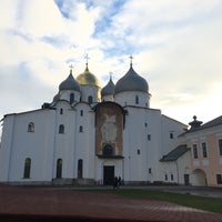 Photo taken at Novgorod Kremlin by Яна Ч. on 12/26/2015