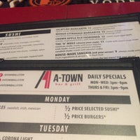 Photo taken at A-Town Bar &amp;amp; Grill by Steve F. on 11/17/2017