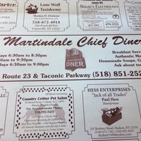 Photo taken at Martindale Chief Diner by Steve E. on 10/10/2016