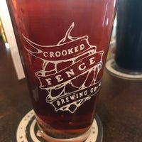 Photo taken at Crooked Fence Brewing Taproom by Jeff T. on 2/23/2019