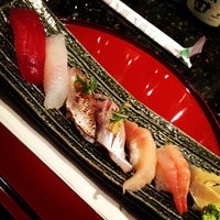 Photo taken at Sushi Aka Tombo by Philippe M. on 3/10/2013
