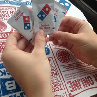 Photo taken at Domino&amp;#39;s Pizza by Kiley H. on 7/13/2013