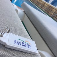 Photo taken at Sun Maris City Hotel by Oğuzhan T. on 7/24/2022