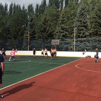 Photo taken at Баскетбольная Площадка by Victor K. on 8/31/2014